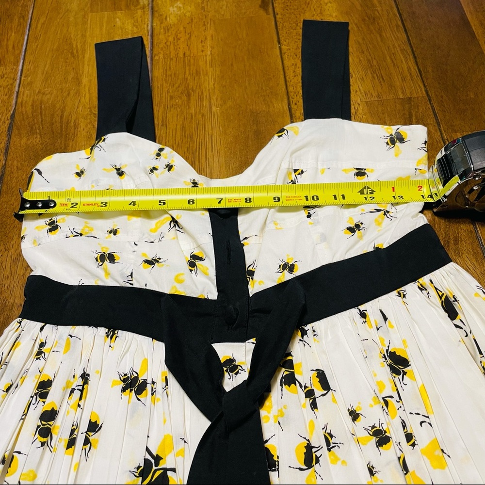 NWOT Diane Von Furstenberg Carson Bumblebee Sundress - Picture 7 of 11